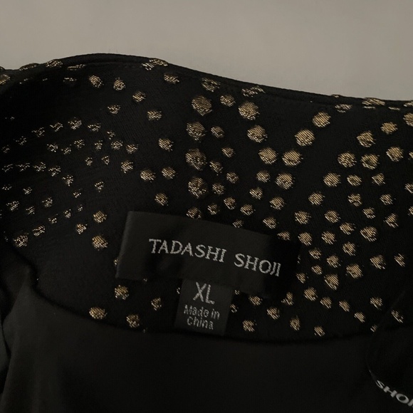 NEW $388 Tadashi Shoji [ XL ] Pollux‎ Droplet Oversized Jacquard Coat - Picture 6 of 16